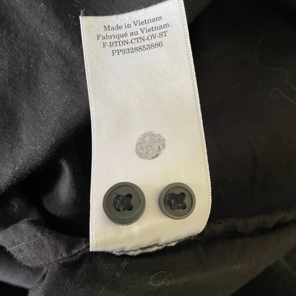 Everlane Woman's Black 100% Cotton Shirt/Blouse-Size 4 - Picture 5 of 7